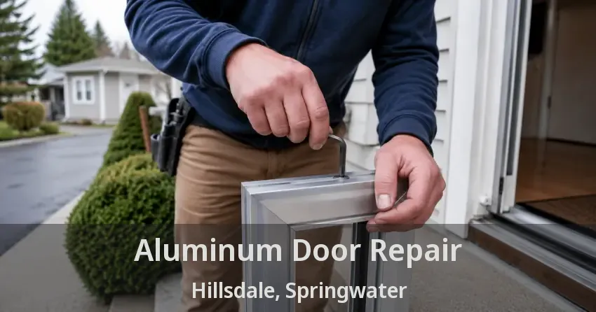 Aluminum Door Repair Hillsdale, Springwater - ON
