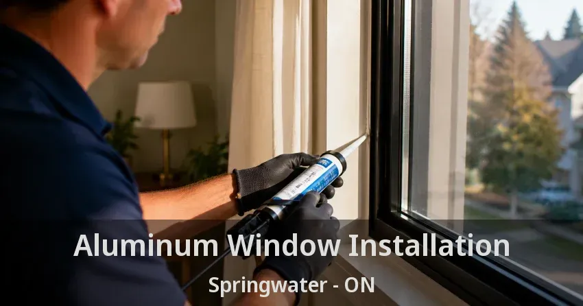 Aluminum Window Installation Springwater - ON