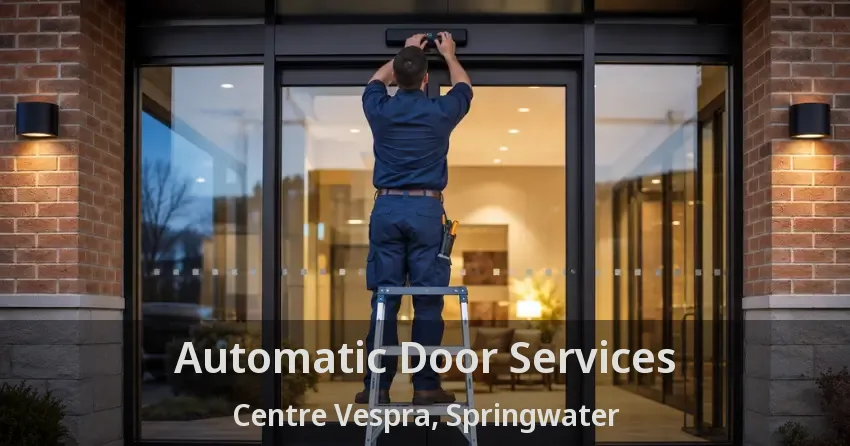 Automatic Door Services Centre Vespra, Springwater - ON