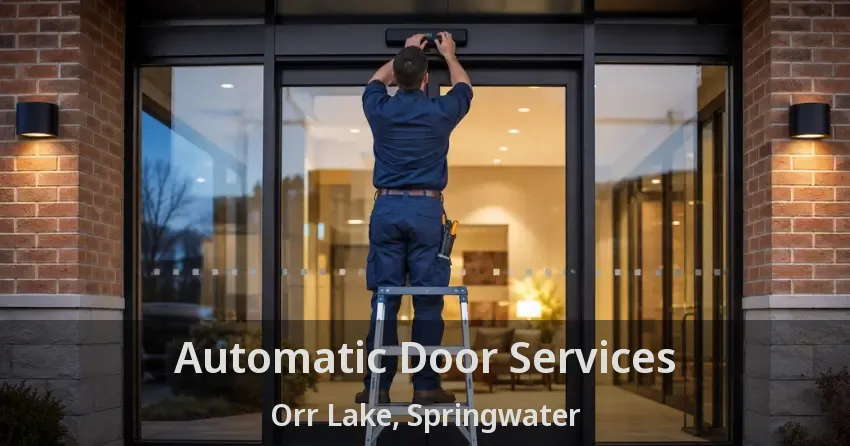 Automatic Door Services Orr Lake, Springwater - ON