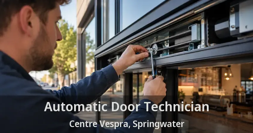 Automatic Door Technician Centre Vespra, Springwater - ON