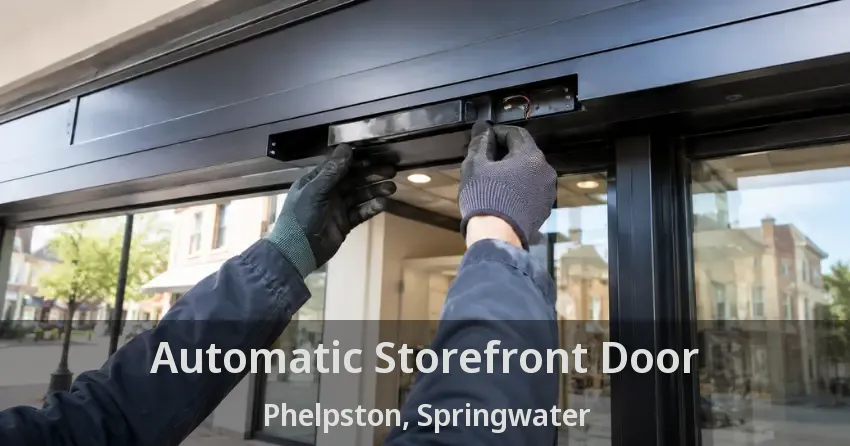 Automatic Storefront Door Phelpston, Springwater - ON