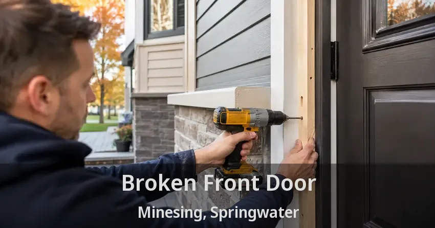 Broken Front Door Minesing, Springwater - ON