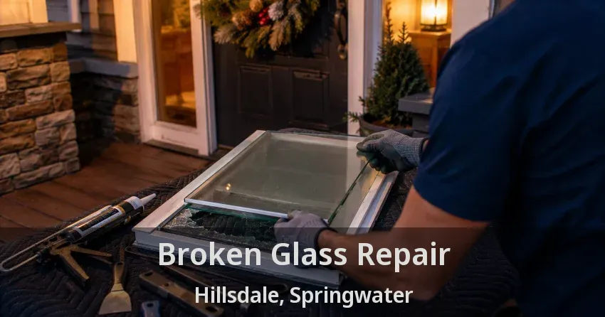 Broken Glass Repair Hillsdale, Springwater - ON