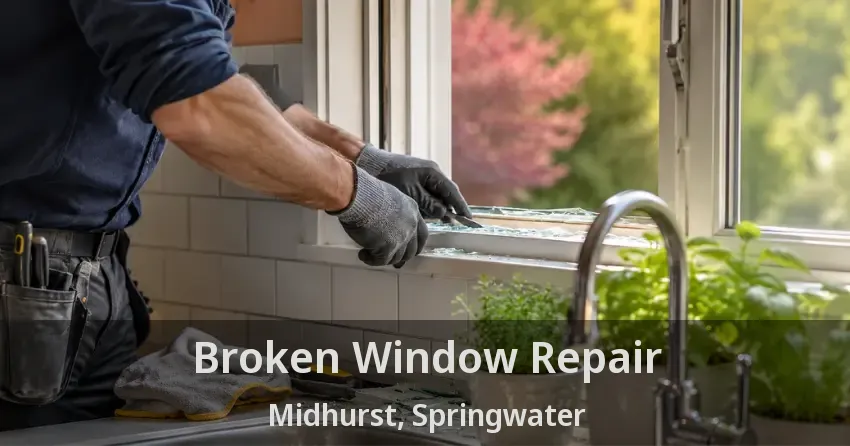 Broken Window Repair Midhurst, Springwater - ON