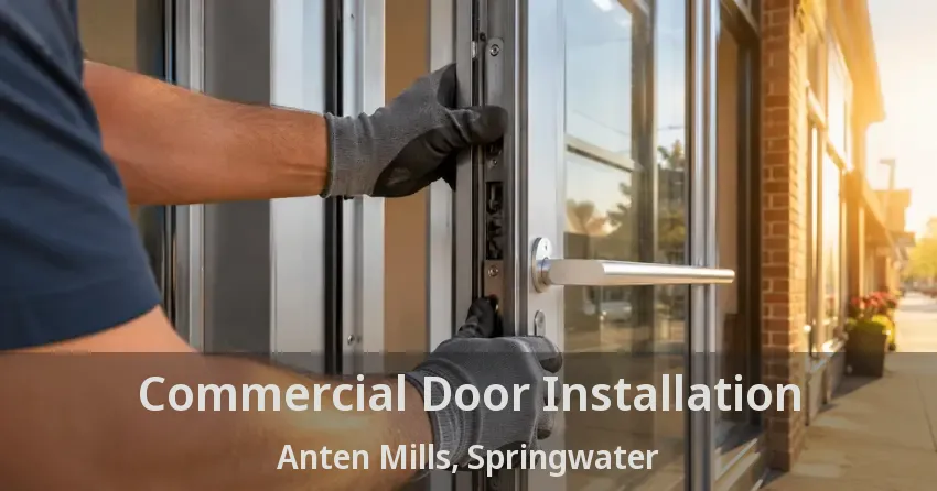Commercial Door Installation Anten Mills, Springwater - ON