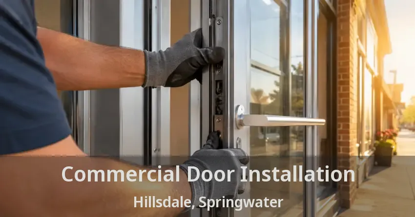 Commercial Door Installation Hillsdale, Springwater - ON