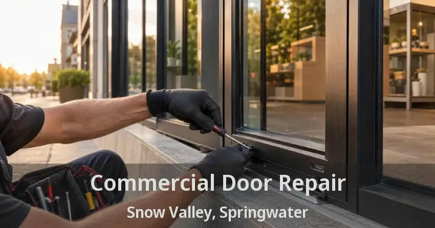 Commercial Door Repair Snow Valley, Springwater - ON