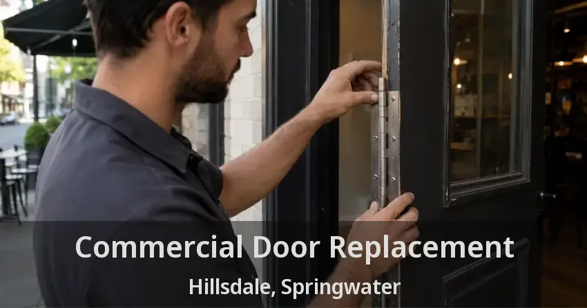 Commercial Door Replacement Hillsdale, Springwater - ON