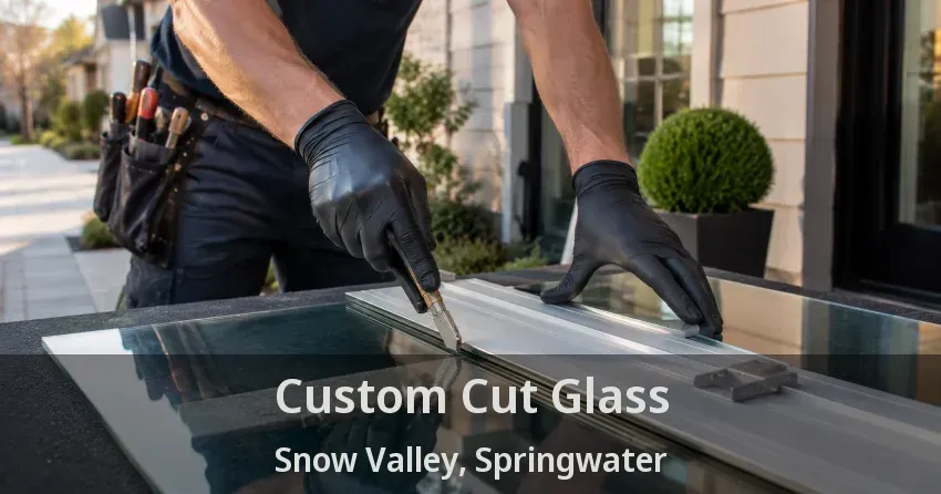 Custom Cut Glass Snow Valley, Springwater - ON