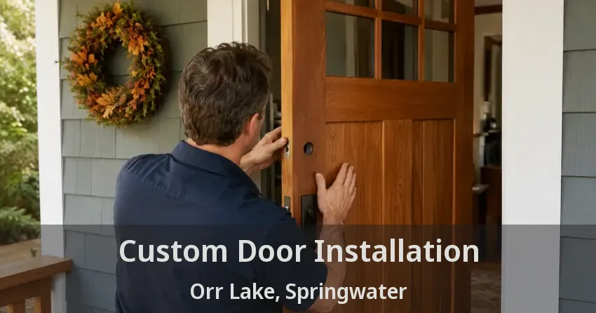 Custom Door Installation Orr Lake, Springwater - ON