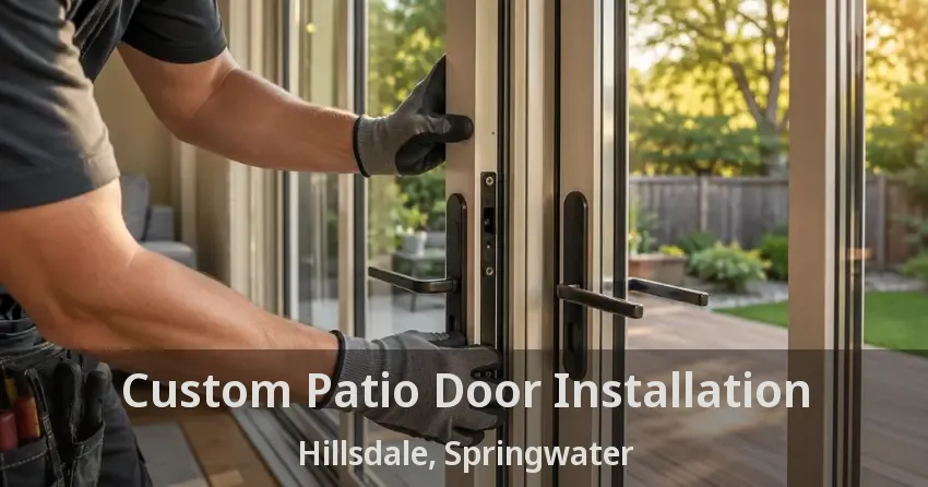 Custom Patio Door Installation Hillsdale, Springwater - ON