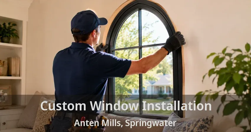 Custom Window Installation Anten Mills, Springwater - ON