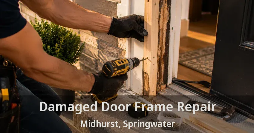 Damaged Door Frame Repair Midhurst, Springwater - ON