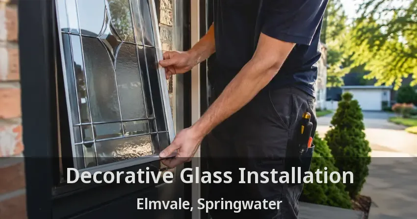 Decorative Glass Installation Elmvale, Springwater - ON