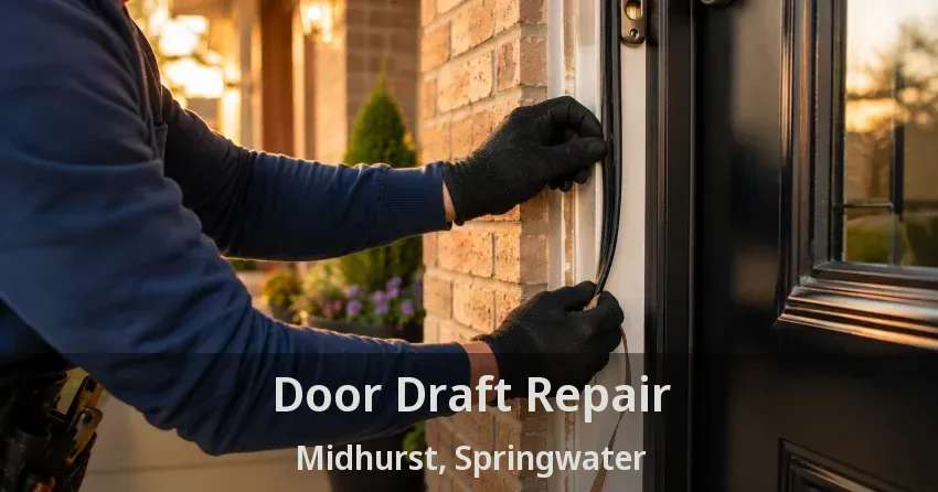 Door Draft Repair Midhurst, Springwater - ON