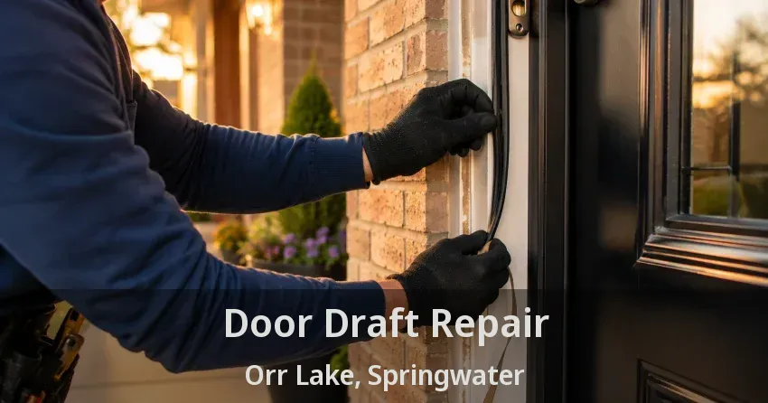 Door Draft Repair Orr Lake, Springwater - ON