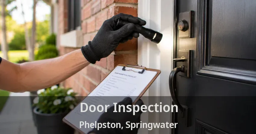 Door Inspection Phelpston, Springwater - ON
