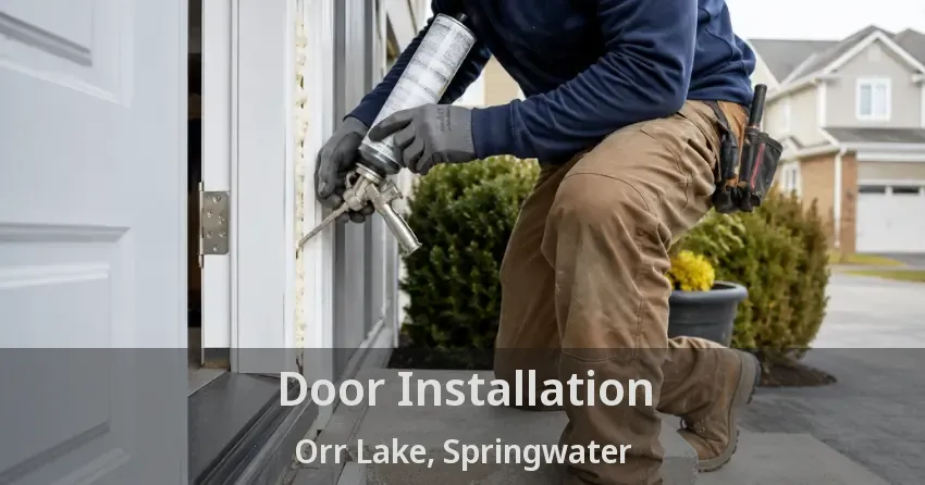 Door Installation Orr Lake, Springwater - ON