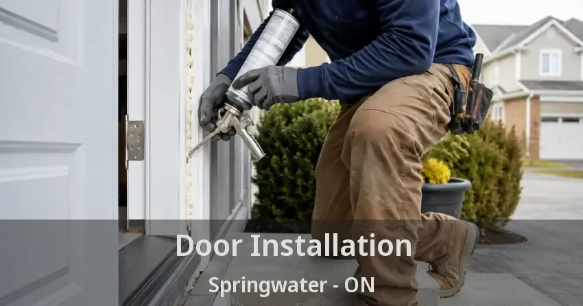 Door Installation Springwater - ON
