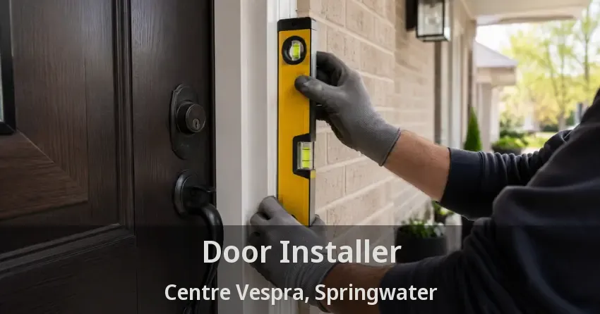 Door Installer Centre Vespra, Springwater - ON