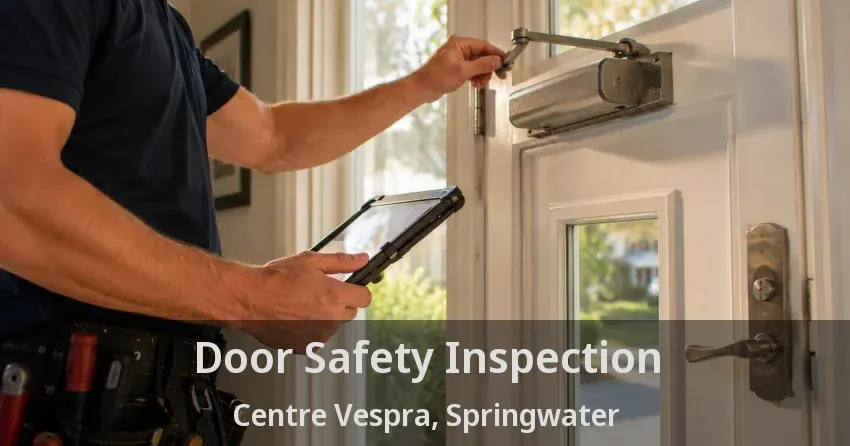 Door Safety Inspection Centre Vespra, Springwater - ON