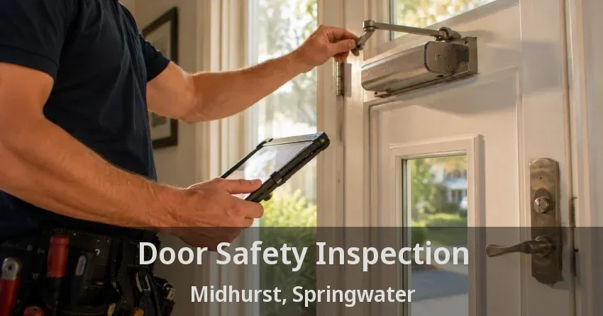 Door Safety Inspection Midhurst, Springwater - ON