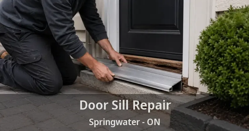 Door Sill Repair Springwater - ON