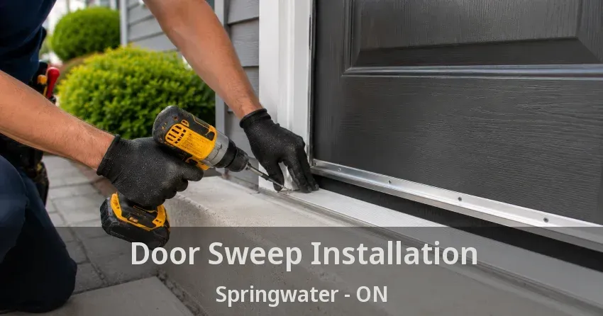 Door Sweep Installation Springwater - ON
