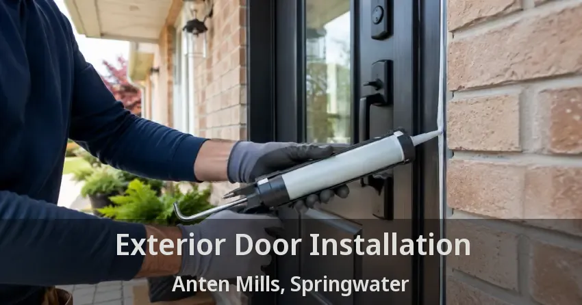 Exterior Door Installation Anten Mills, Springwater - ON