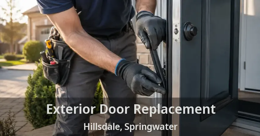 Exterior Door Replacement Hillsdale, Springwater - ON