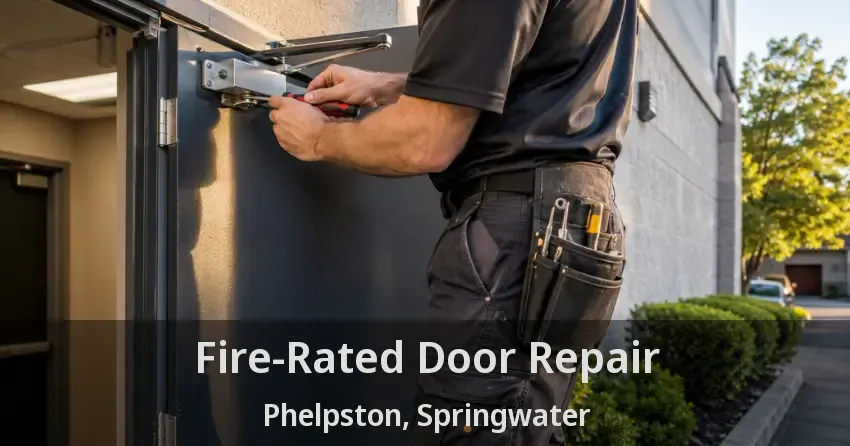 Fire-Rated Door Repair Phelpston, Springwater - ON