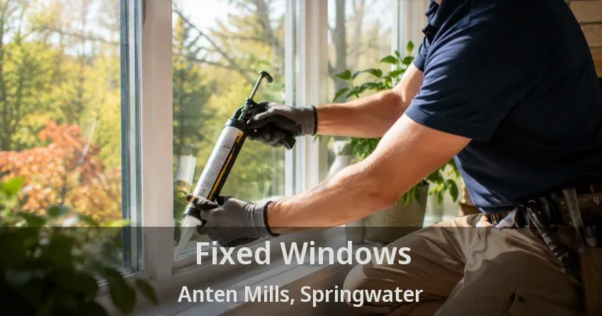 Fixed Windows Anten Mills, Springwater - ON