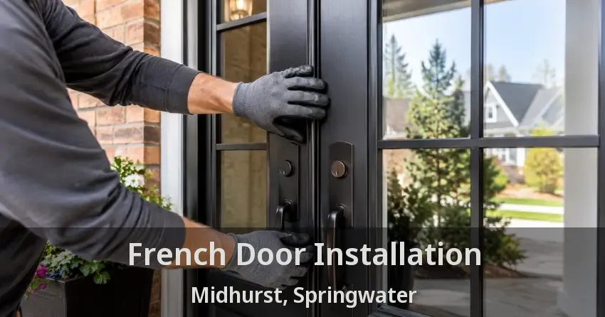 French Door Installation Midhurst, Springwater - ON