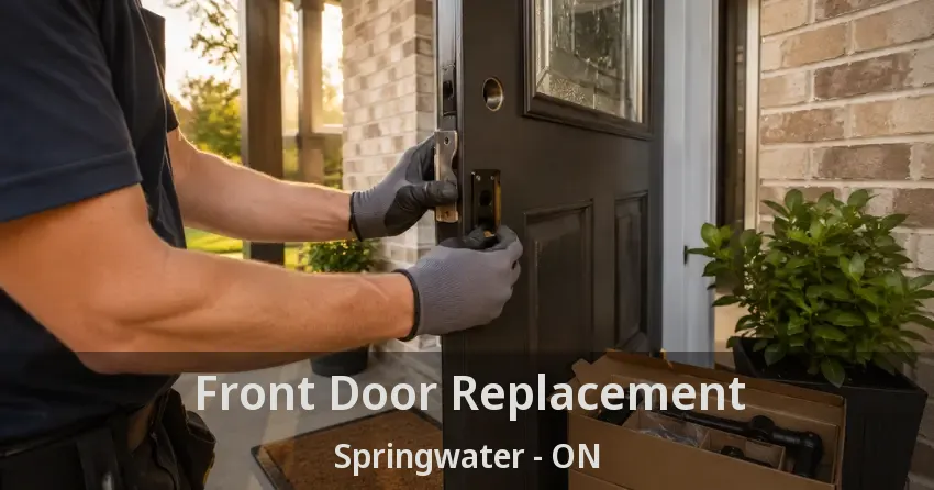 Front Door Replacement Springwater - ON