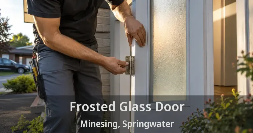 Frosted Glass Door Minesing, Springwater - ON
