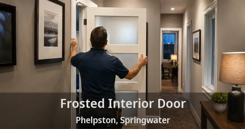 Frosted Interior Door Phelpston, Springwater - ON
