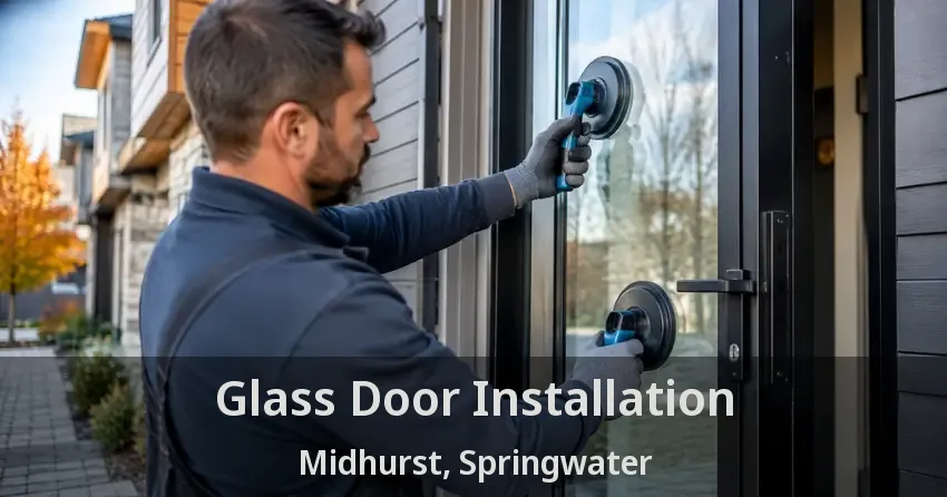 Glass Door Installation Midhurst, Springwater - ON