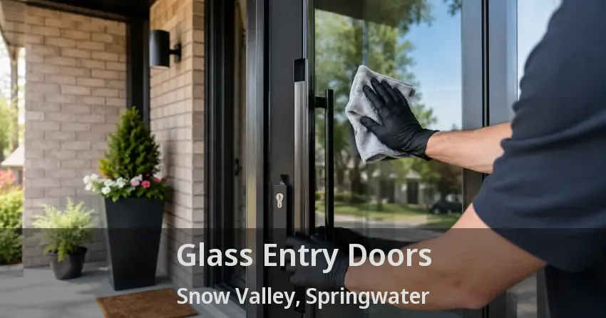 Glass Entry Doors Snow Valley, Springwater - ON