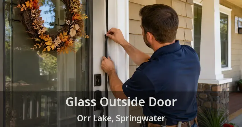 Glass Outside Door Orr Lake, Springwater - ON