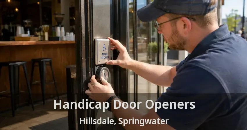 Handicap Door Openers Hillsdale, Springwater - ON