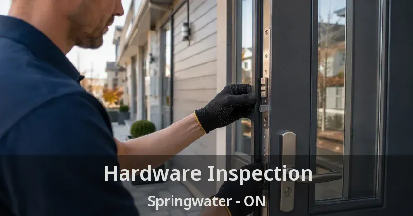 Hardware Inspection Springwater - ON