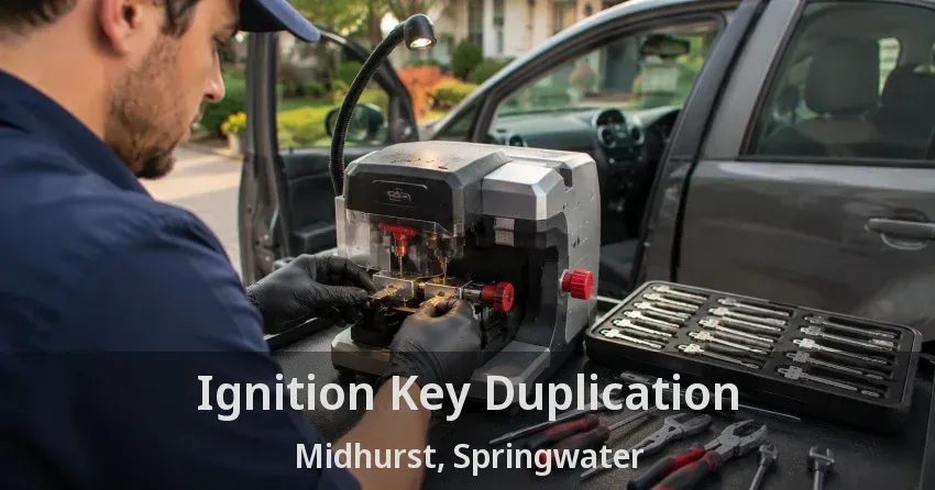 Ignition Key Duplication Midhurst, Springwater - ON