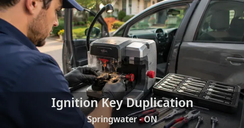 Ignition Key Duplication Springwater - ON