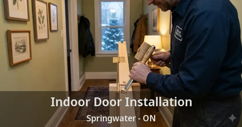 Indoor Door Installation Springwater - ON