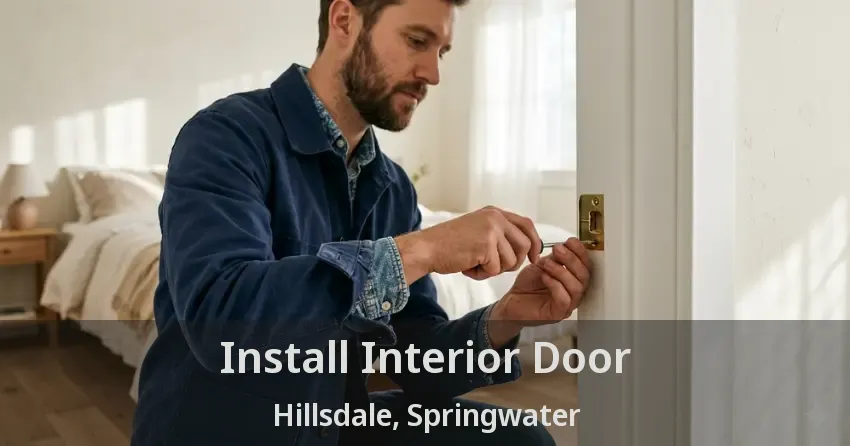 Install Interior Door Hillsdale, Springwater - ON
