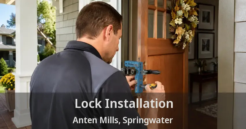 Lock Installation Anten Mills, Springwater - ON