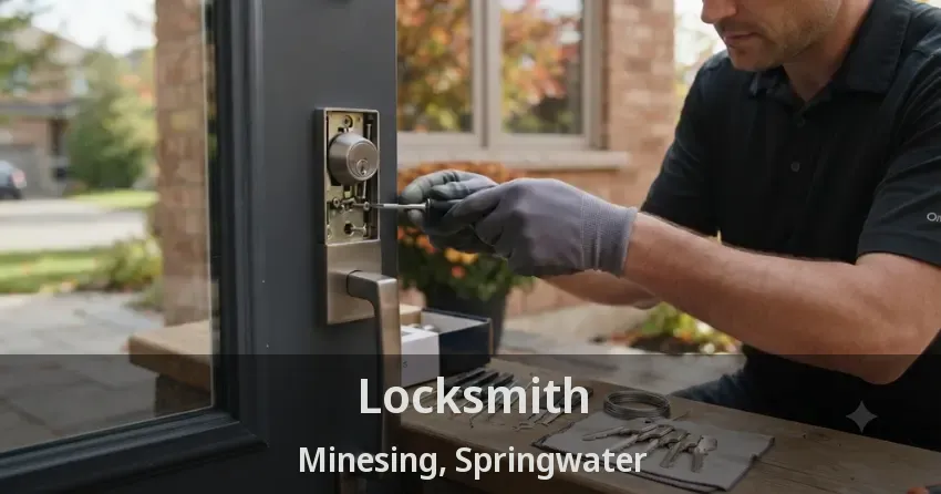 Locksmith Minesing, Springwater - ON