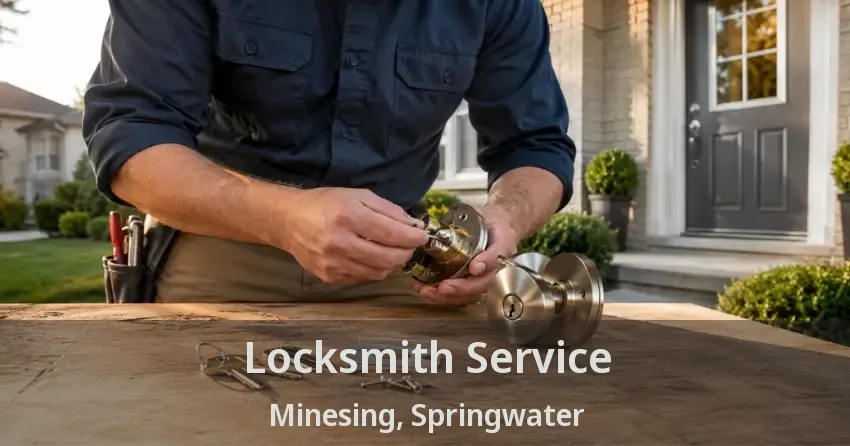 Locksmith Service Minesing, Springwater - ON