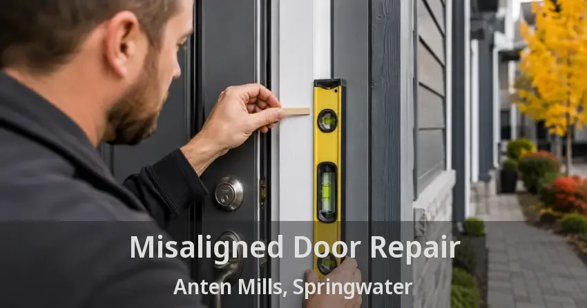Misaligned Door Repair Anten Mills, Springwater - ON